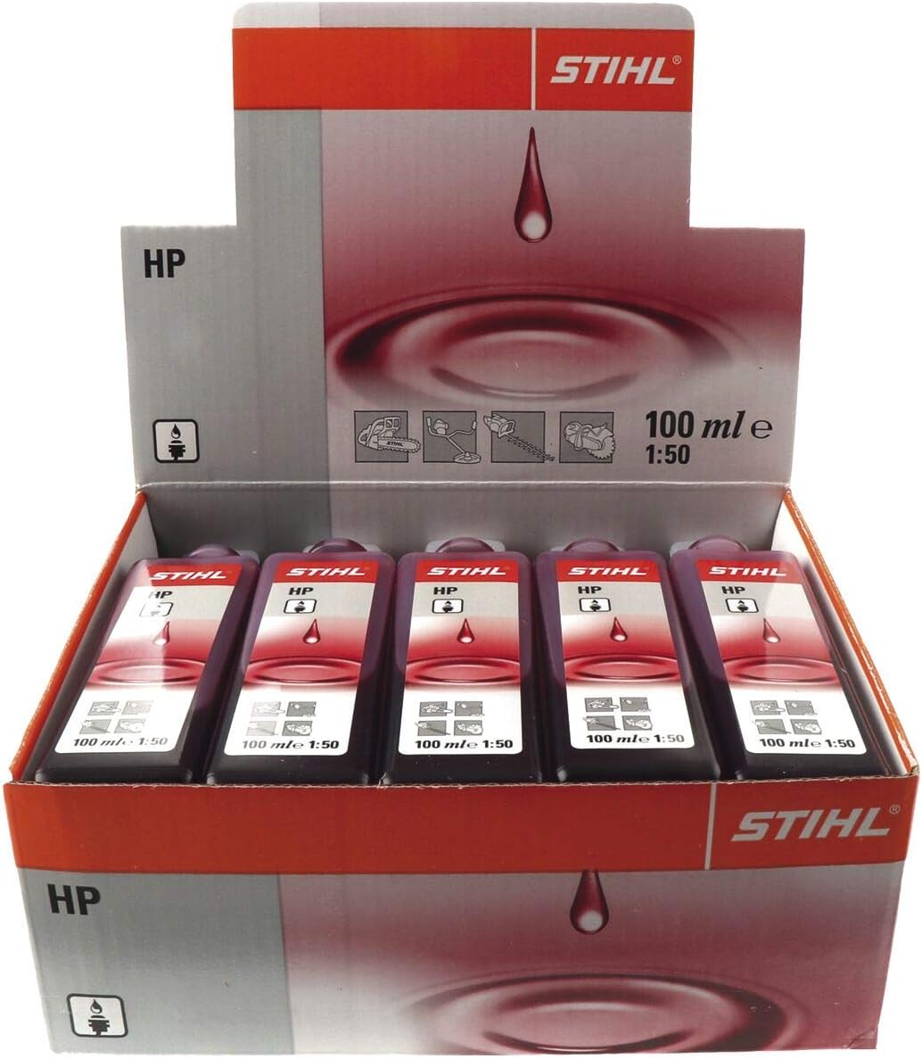 Stihl 7813198401 2-Stroke Engine Oil 1:50 100ml Pack of 10