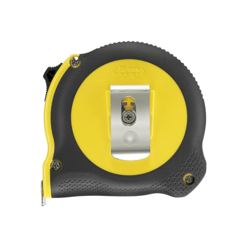 STANLEY 8m/26ft Tylon Tape Measure with TRU-ZERO Anchor Hook, Retractable, High Visibility Tape Measure, 8m x 25mm, 0-30-656