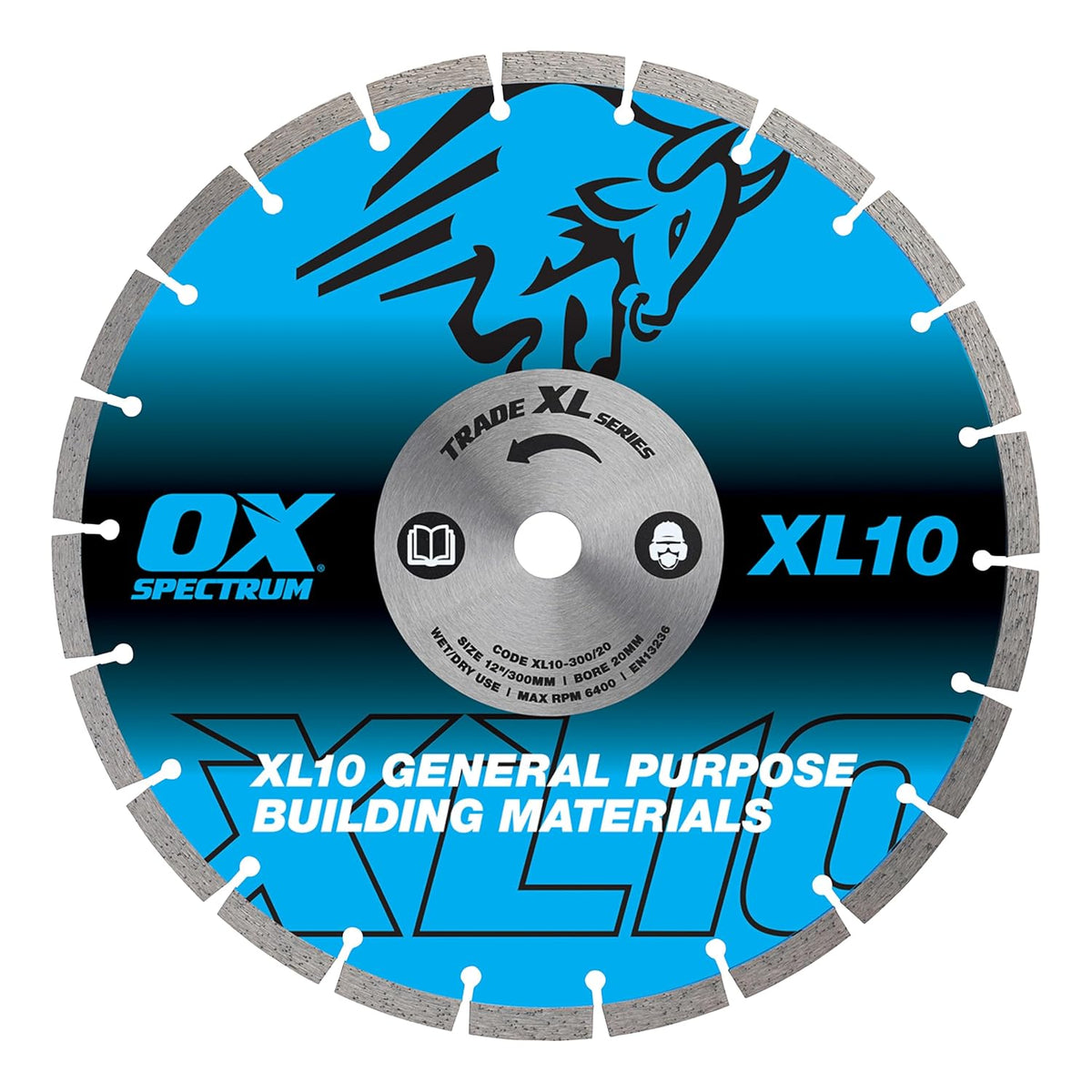 OX Trade Diamond Cutting Disc General Purpose – 300/20mm