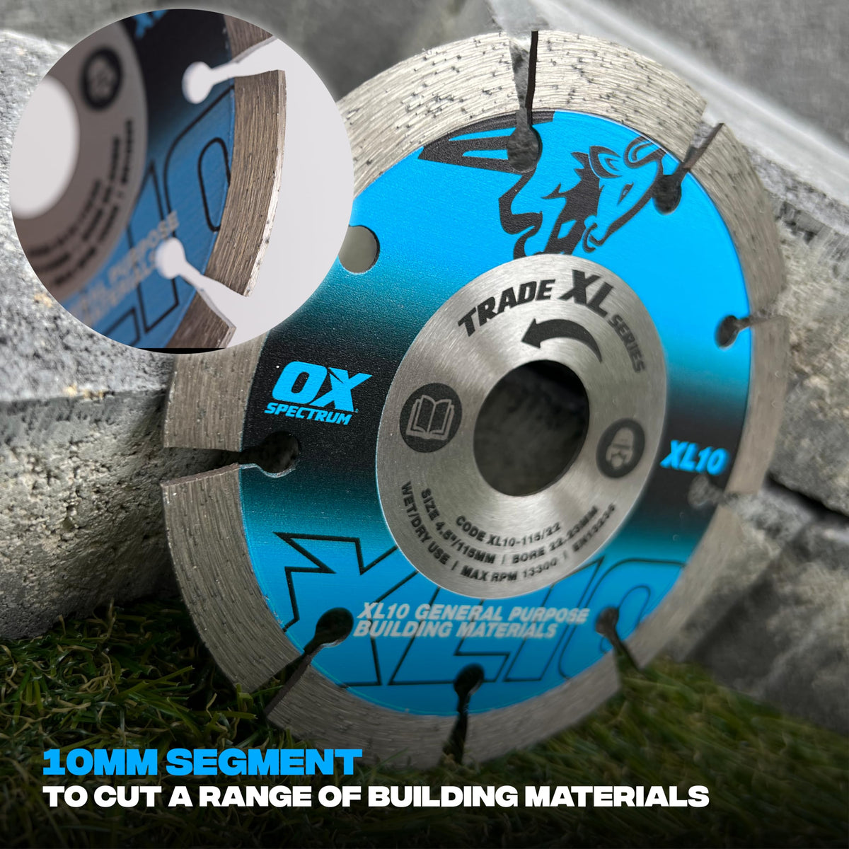 OX Trade Diamond Cutting Disc General Purpose – 300/20mm
