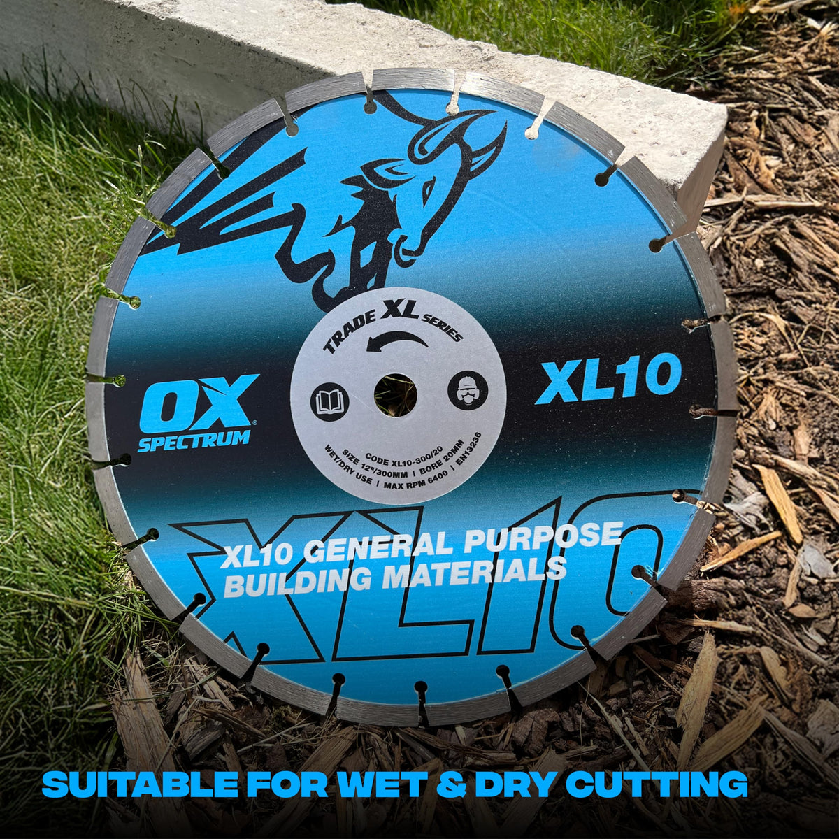 OX Trade Diamond Cutting Disc General Purpose – 300/20mm