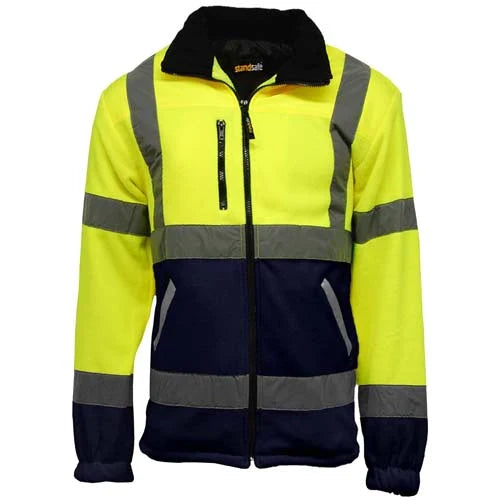 HV022 Hi Vis Fleece Jacket